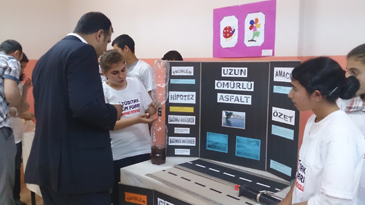 SELİMPINAR OKULUNDA TÜBİTAK FUARI DÜZENLENDİ