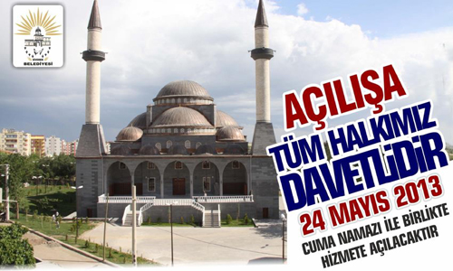 SİVEREK'İN BÜYÜK CAMİSİ CUMA GÜNÜ AÇILIYOR