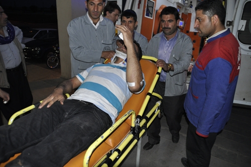 SİVEREK'TE TRAFİK KAZASI: 3 YARALI