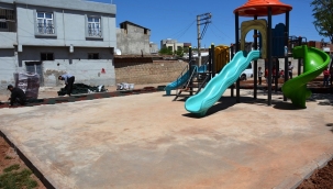 Şirinkuyu Parkında yapılan çalışmalarda sona gelindi