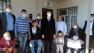 Siverek Kaymakamı Ongu Engelliler Derneğini ziyaret etti