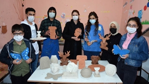 Siverek'te açılan seramik kursuna ilgi