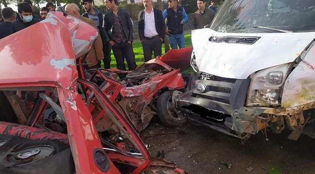 Siverek'te trafik kazası: Bir yaralı