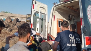 Siverek feribot yolunda kaza: 1 ölü 3 yaralı