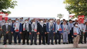 Urfa'daki siyasi partilerden Kudüs'e destek
