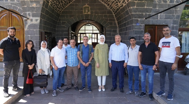 Başkan Ayşe Çakmak basın mensuplarıyla bir araya geldi