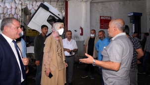 Başkan Ayşe Çakmak, muhtar ve esnaf ziyaretlerini sürdürüyor