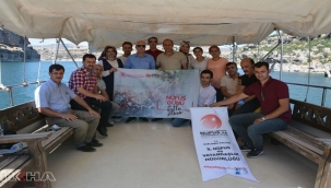 Siverek'te Dünya Nüfus Gününe özel tekne turu