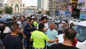 Elektrik kesintileri için bu kez esnaf ayaklandı