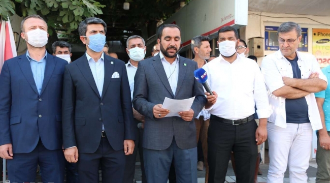 Hilvanlılar yanı başlarında bulunan Fırat'tan su istiyor