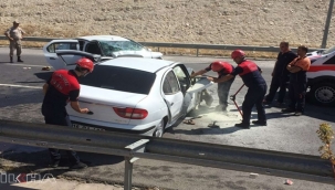 Karaköprü'de trafik kazası: 6 yaralı