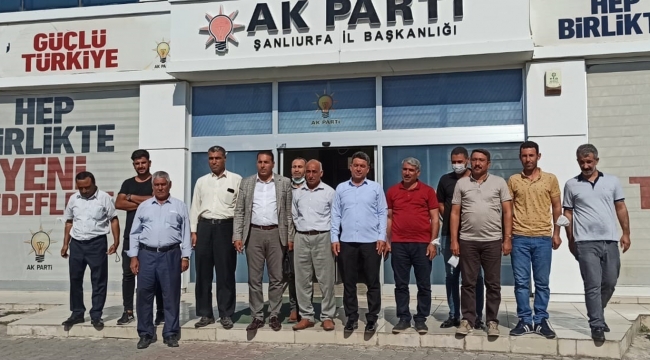 Muhtarlar Ak Parti İl Başkanı Kırıkçı ile görüştü