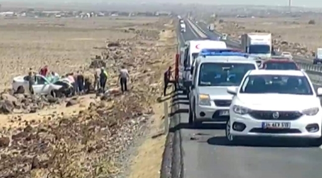 Siverek'te otomobil tıra arkadan çarptı: 1 ölü