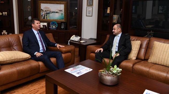  Gülpınar, Kadıköy Belediye Başkanı  Odabaşı'nı ziyaret etti