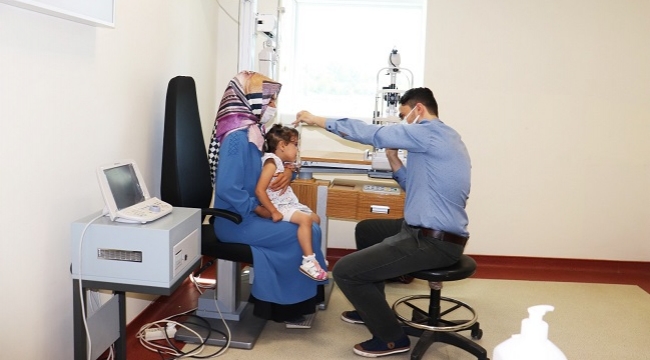 Harran Üniversitesi Hastanesinde Şaşılık Polikliniği açıldı