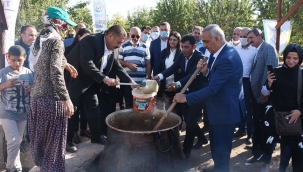 Hilvan'da bağ bozumu ve şire etkinliği düzenlendi