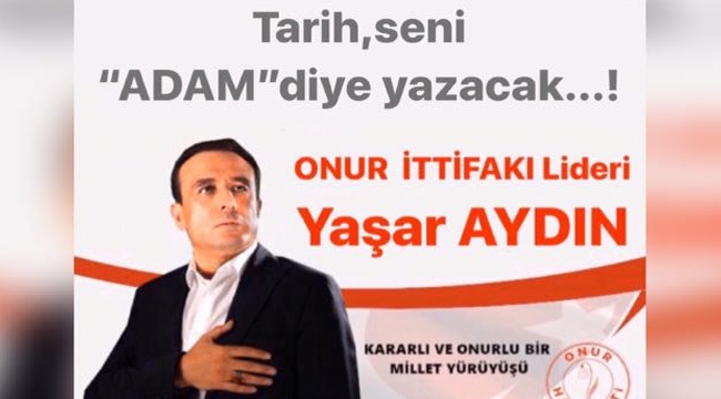 Onur ittifakı lideri Yaşar Aydın'dan Kılıçdaroğlu'na tepki
