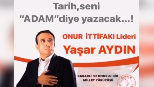 Onur ittifakı lideri Yaşar Aydın'dan Kılıçdaroğlu'na tepki