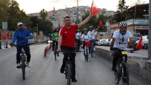 Şanlıurfa'da pedaller spor haftası etkinlikleri kapsamında çevrildi