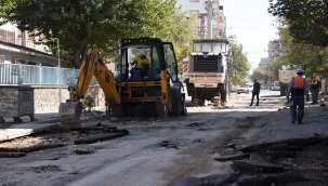 Siverek'teki cadde ve sokaklar yenileniyor