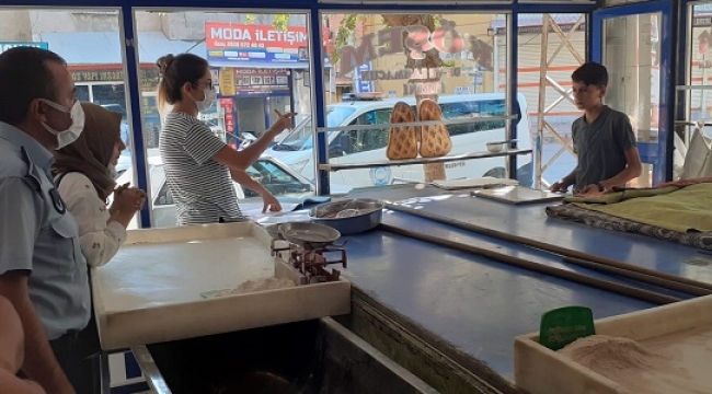 Siverek zabıta ekipleri imalathaneleri denetledi