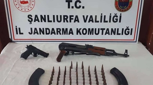 Viranşehir'de silah kaçakçılarına operasyon