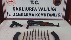 Viranşehir'de silah kaçakçılarına operasyon