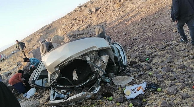 Siverek- Çermik yolunda kaza: 2 yaralı