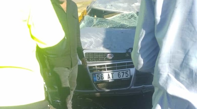Siverek'te trafik kazası: Bir ölü, 4 yaralı