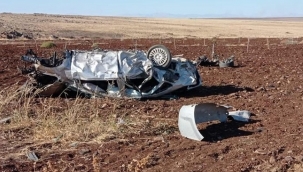 Siverek-Viranşehir kara yolunda kaza: 1 ölü 3 ağır yaralı