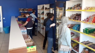 Zabıta ekipleri okul kantinlerini denetledi