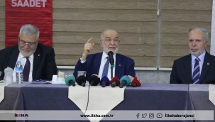 Karamollaoğlu Şanlıurfa'da gazetecilerin sorularını yanıtladı