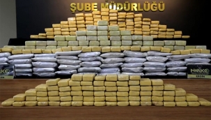 Şanlıurfa'da iki araçta 217 kilogram eroin ele geçirildi