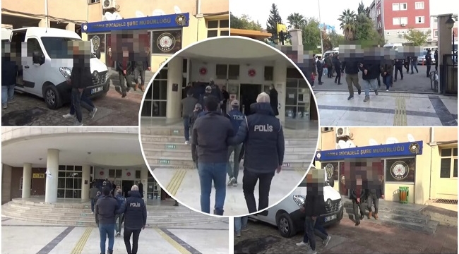 Şanlıurfa'da PKK operasyonunda 11 kişi yakalandı