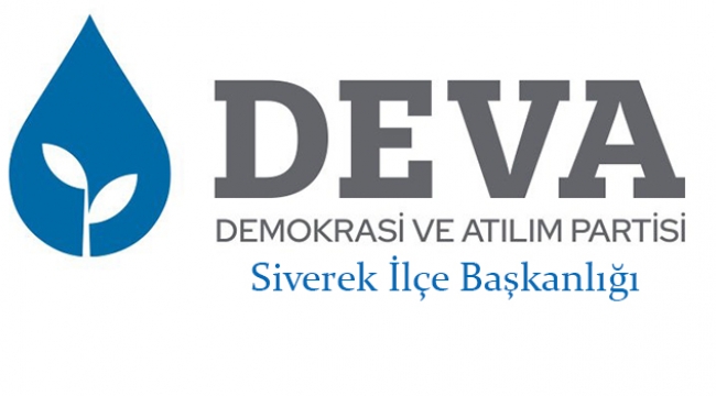 DEVA Partisi Siverek İlçe Teşkilatı: İskenderun'da üniversite var Siverek'te neden yok?