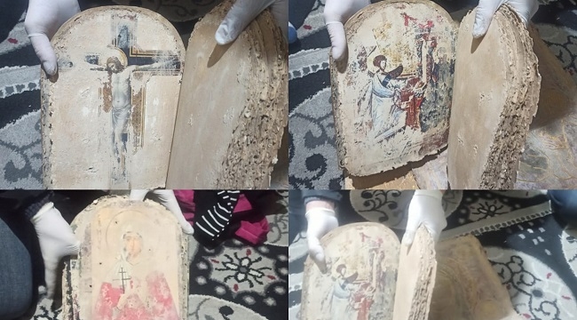 Şanlıurfa'da Bizans dönemine ait tarihi eserler ele geçirildi 