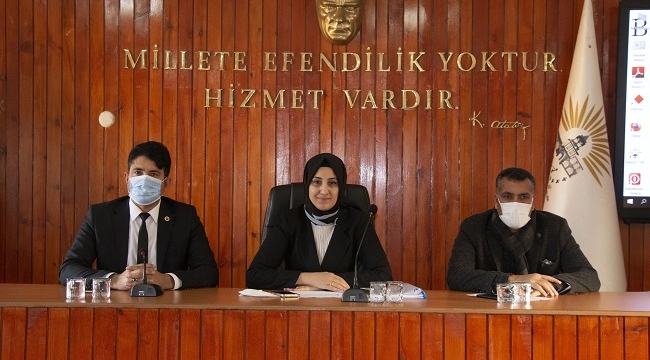 Siverek'te aralık ayı meclis toplantısı yapıldı