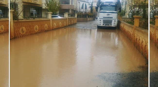 Siverek'te yağış etkili oluyor