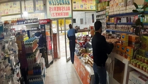 Siverek'te zamanı geçen ürünlere el konularak imha edildi