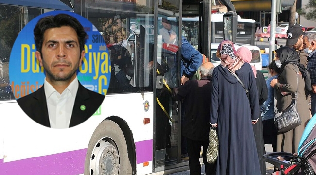 HÜDA PAR Şanlıurfa İl Başkanı Özaslan şehir içi ulaşıma yapılan zammı eleştirdi