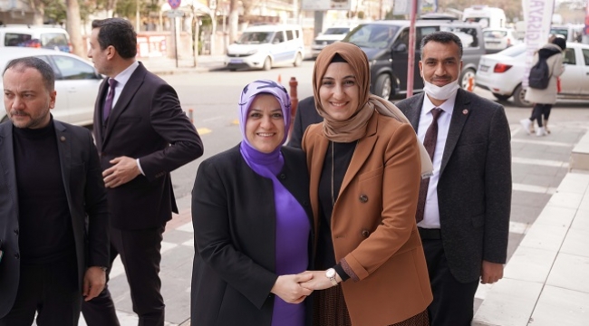 Köseoğlu'ndan Başkan Ayşe Çakmak'a ziyaret
