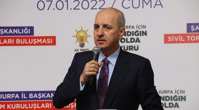 Numan Kurtulmuş Urfa'da STK'larla bir araya geldi