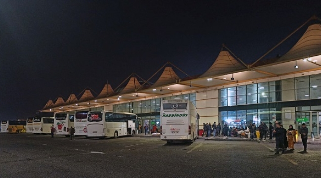 Şanlıurfa Adıyaman ve Diyarbakır otobüs seferleri iptal edildi