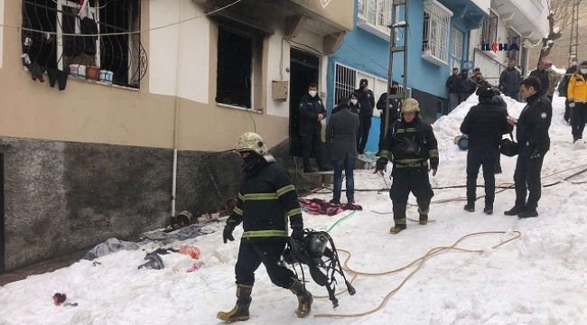 Suriyeli ailenin yaşadığı evde çıkan yangında 2 çocuk vefat etti
