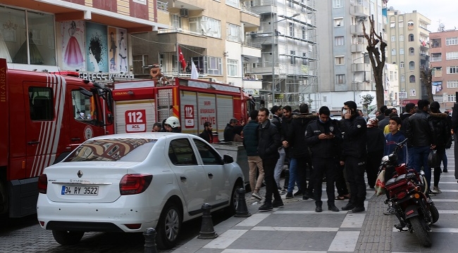 Şanlıurfa'da apartman dairesinde yangın: 1 yaralı