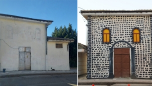 Siverek'te trafo binaları estetik hale getiriliyor