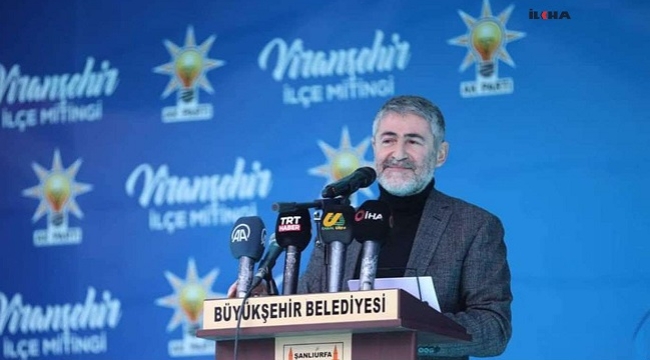 Bakan Nebati'den memleketi Viranşehir'e toplu konut müjdesi