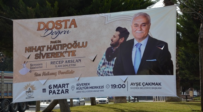 Nihat Hatipoğlu Siverek'e geliyor
