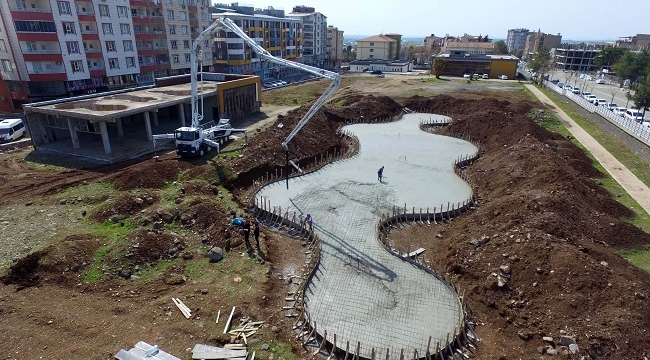 Ofis Park'ta çalışmalar yeniden başladı