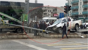 Şanlıurfa'da yola çıkan inek kazaya neden oldu: 4 yaralı